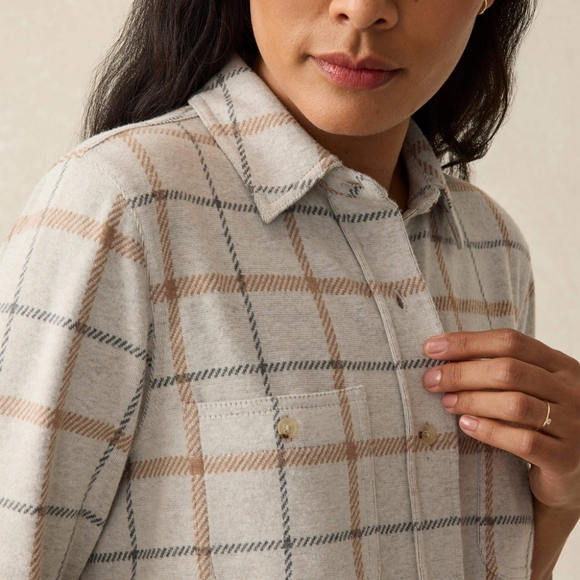 Faherty Legend Sweater Shirt - Picture 4 of 5